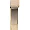 Ekena Millwork Thorton Block Rough Sawn Bracket w/ Offset Brace, Douglas Fir, 8"W x 28"D x 28"H BKT0806X28X28THR05RDF - alternate 2